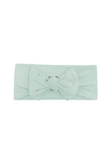 Knotted Bow Headband in Sage