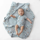 Baby Blanket in Mallard Duck 1.0