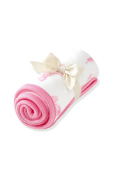 Burp Cloth in Toile Ballet