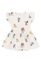 Twirl Bodysuit Dress in Mickey Mouse and Friends