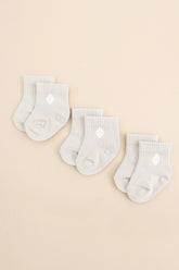 Crew Socks Combo 3-Pack in Oat