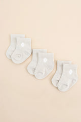 Crew Socks Combo 3-Pack in Oat
