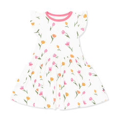 Pocket Dress in Tulip
