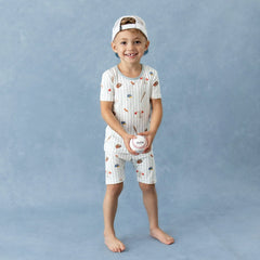 Short Sleeve Pajamas in Home Run
