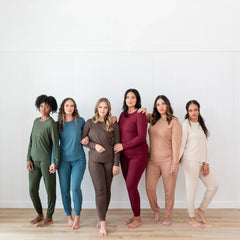 Women's Jogger Pajama Set in Latte