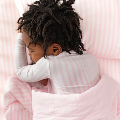 Toddler Pillowcase in Small Sakura Stripe
