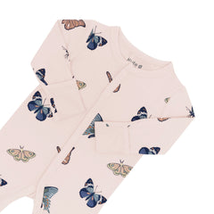 Romper in Blush Butterfly