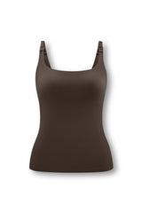 Women's Nursing Tank in Toffee