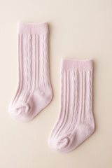 Knee High Socks in Blush