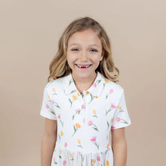 Polo Dress in Tulip