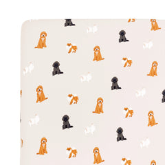 Crib Sheet in Fluffy Dog