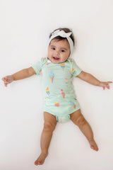 Bodysuit in Mint Ice Cream