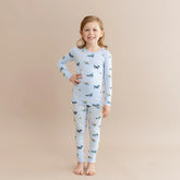 Long Sleeve Pajamas in Take Off