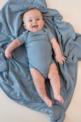 Baby Blanket in Slate 1.0