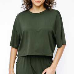 Women's Short Sleeve Tee in Fir