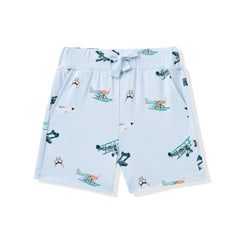 Drawstring Short in Take Off
