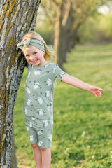 Short Sleeve Pajamas in Koala