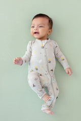 Zippered Romper in Starry Icon