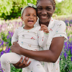 Long Sleeve Pajamas in Wildflower