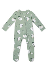 Zippered Footie in Koala