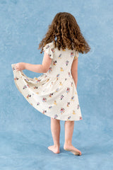 Pocket Dress in Mickey Mouse and Friends
