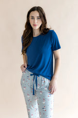 Women's Crew Neck Tee in Tahoe
