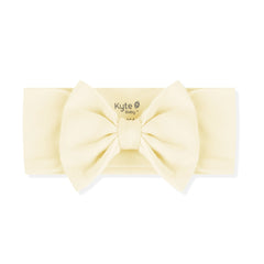 Bow Headband in Chamomile