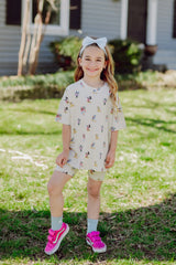 Toddler Biker Short Set in Mickey Mouse and Friends