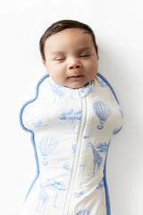 Swaddle Bag in Toile Safari 0.5