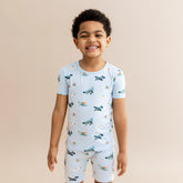 Short Sleeve Pajamas in Take Off