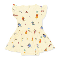 Twirl Bodysuit Dress in Winnie the Pooh Celebration