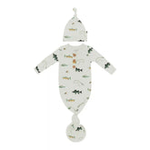 Knotted Gown with Hat Set in Fishing