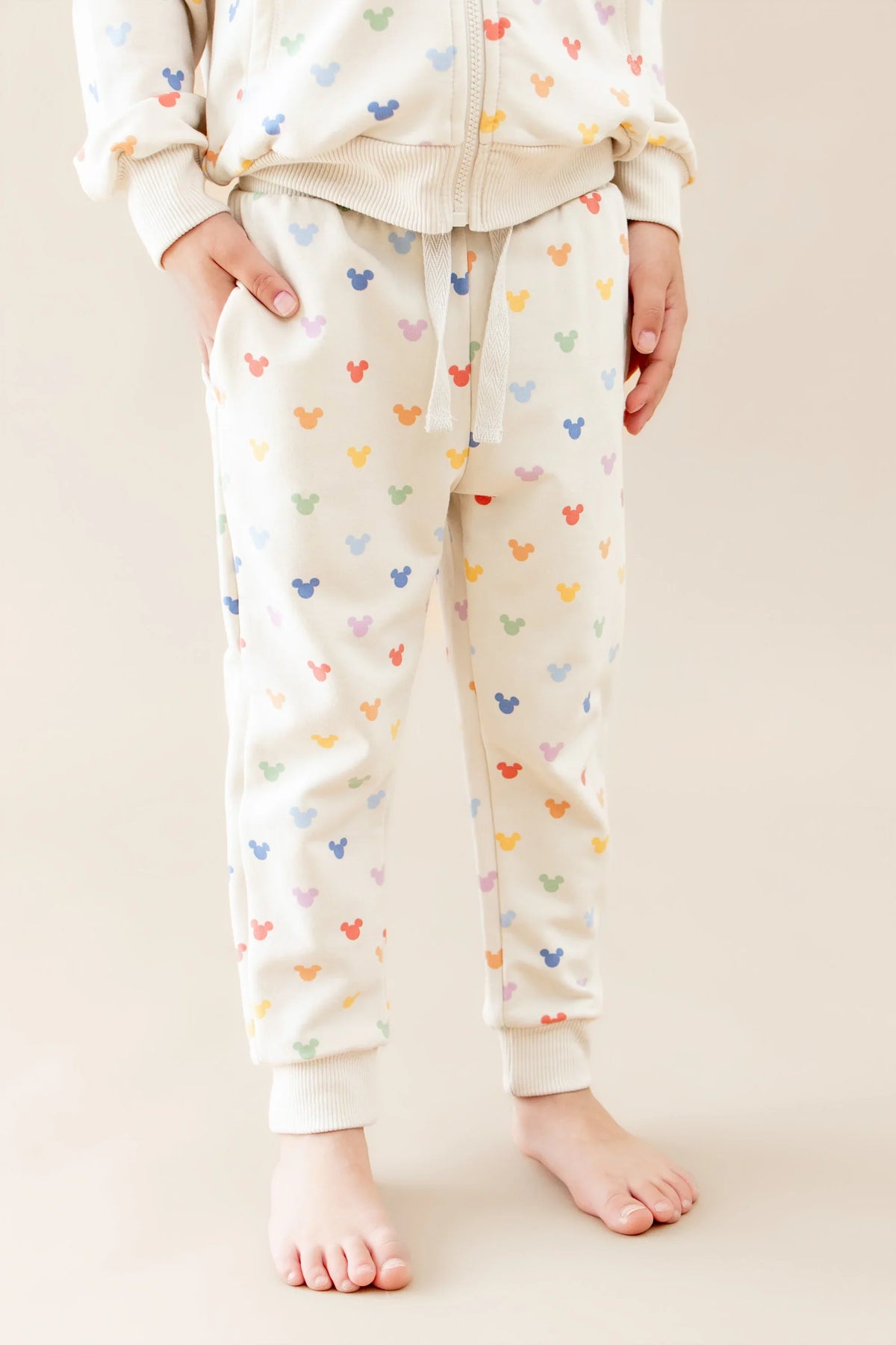 Jogger Pant in Pastel Mickey Mouse