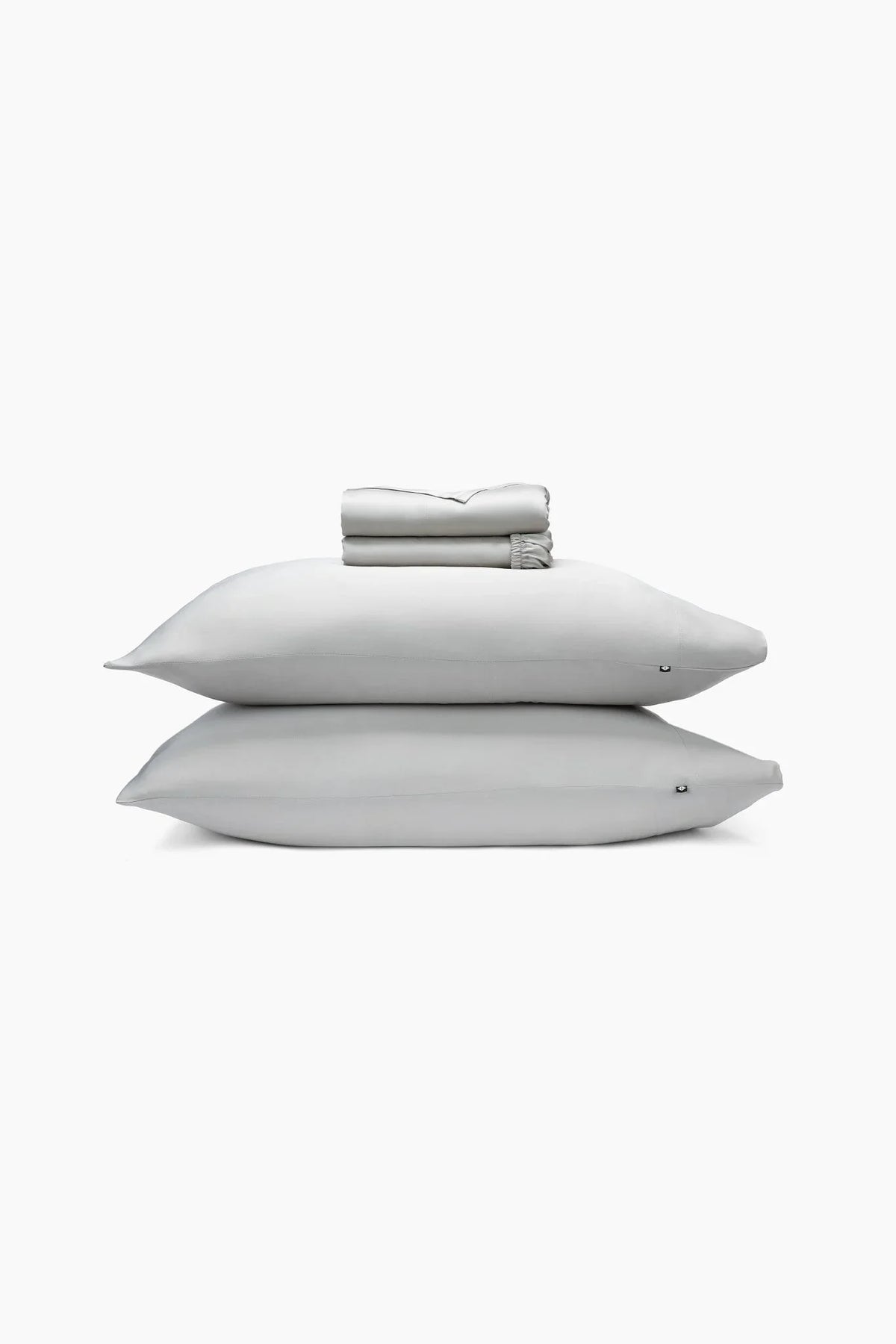 Bamboo Sateen Sheet Set in Dove Gray