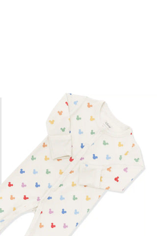 Romper in Pastel Mickey Mouse