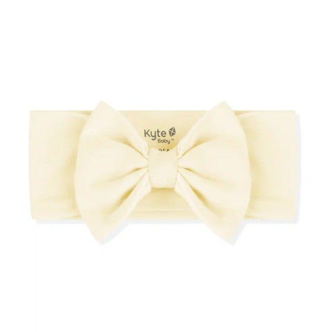 Bow Headband in Chamomile