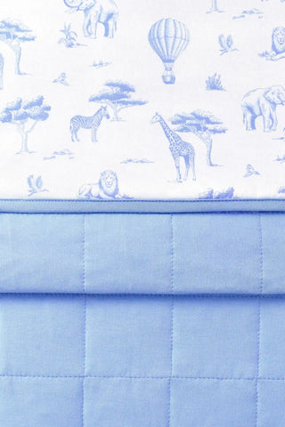 Youth Blanket in Toile Safari 1.0