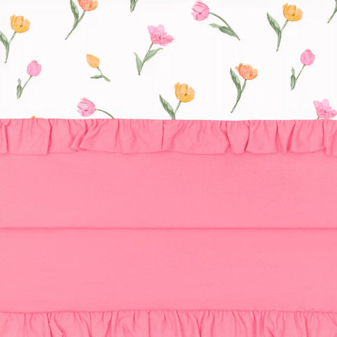 Ruffle Toddler Blanket in Tulip 0.5