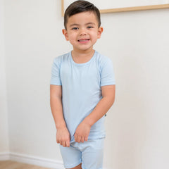 Short Sleeve Pajamas in Breeze