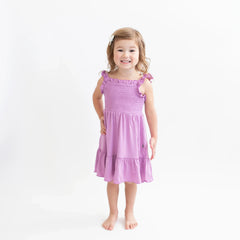 Smocked Dress in Poi