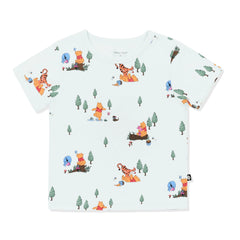 Toddler Basic Tee in Winnie the Pooh Hundred Acre Wood