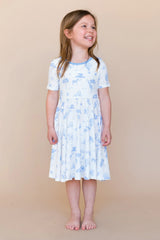 Twirl Dress in Toile Safari
