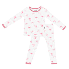Long Sleeve Pajamas in Bow
