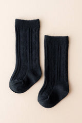 Knee High Socks in Midnight