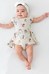 Twirl Bodysuit Dress in Mickey Mouse and Friends