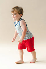 Toddler Tank Top in Patriotic Goose