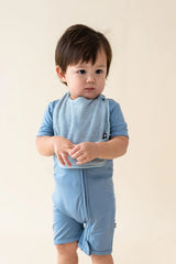 Terry Pocket Bib in Fog
