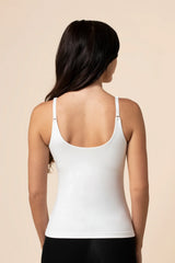 Women's Nursing Tank in Snow