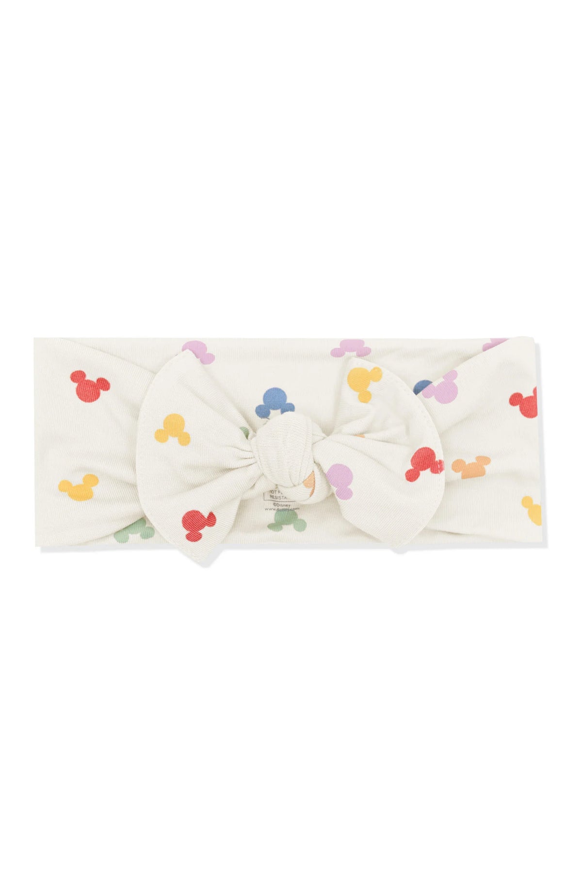 Knotted Bow Headband in Pastel Mickey Mouse
