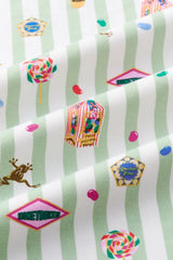Zipper Shortall Romper in Honeydukes